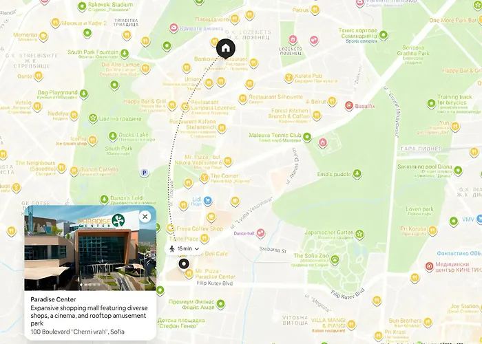 Modern & Cozy For 4 Guests In Sofia, Lozenets Lejlighed *